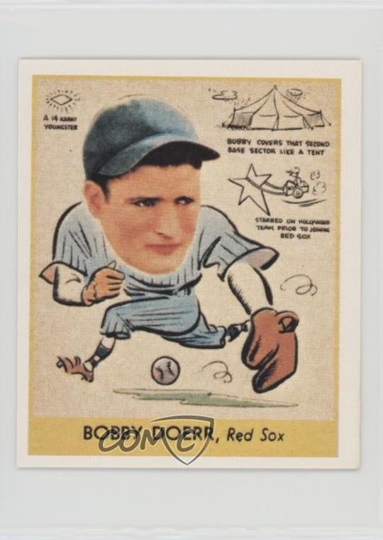 1985 Renata Galasso 1938 Goudey Heads-Up Reprints Bobby Doerr #282 HOF 0yg9