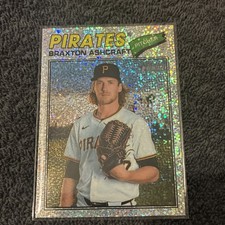 2026 Topps Heritage - Braxton Ashcraft #134 Chrome Silver Sparkle Refractor