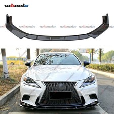 For Lexus Is250350300 F-sport 2014-2016 Carbon Look Front Bumper Lip Body Kit