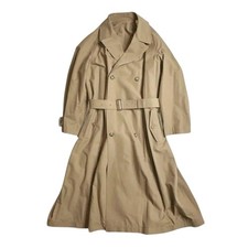 Yohji Yamamoto 90s Vintage Trench Coat Beige Size M7 Japan Minimal