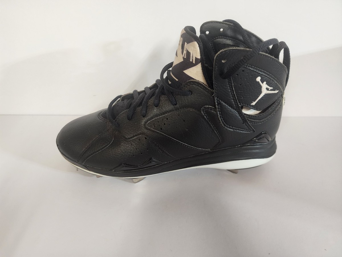 Nike Air Jordan 7 Retro Metal Baseball Cleats Oreo Shoes 684943 010 Mens 8.5 Jordan 7 Retro Metal Cleat  main image 4