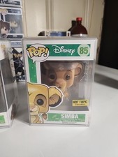 Funko Pop! Disney the Lion King Simba #85 Figure Vaulted ( Flocked )