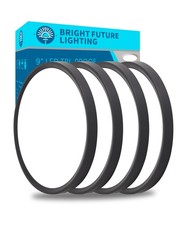 4pack 9 Inch Flush Mount Ceiling Light, 18w Ceiling Light, 3000k/4000k/6000k ...