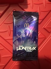 2026 McDonald  s Kpop Demon Hunters Huntr/X Meal Photocard Pack SEALED