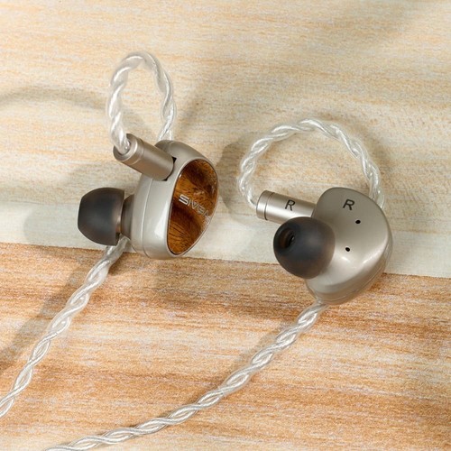 Sivga Que UTG IEM Earphones 10mm Flat Glass Driver 2-Pin Cable 3.5/4.4mm New - Picture 4 of 10