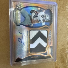 2021 Panini Certified Simi Fehoko #/349 Rookie #241 Auto Jersey Patch RC Cowboys