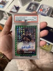 2024 Topps Chrome -Caleb Williams #RA-CWI Green Geometric Refractor /99 PSA 9