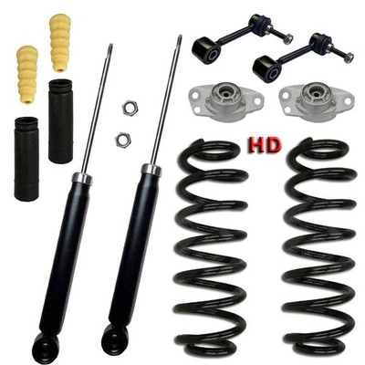 Stoßdämpfer hinten Federn HD Koppelstangen Domlager paßt für VW Golf 5 Jetta 1K