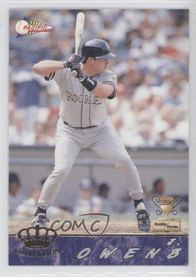 1994 Pacific Crown Collection Jayhawk Owens J Owens #203 0c4