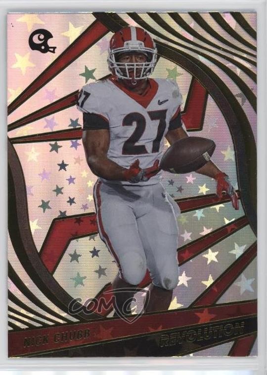 2023 Panini Chronicles Draft Picks Revolution Astro Nick Chubb #99 1k3z