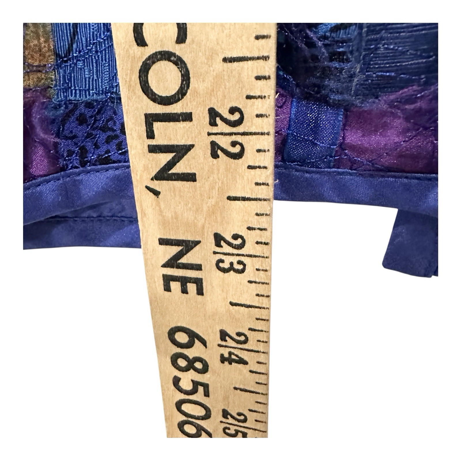 Chicos Womens L Open Front Patchwork Jacket Sz 2 … - image 4