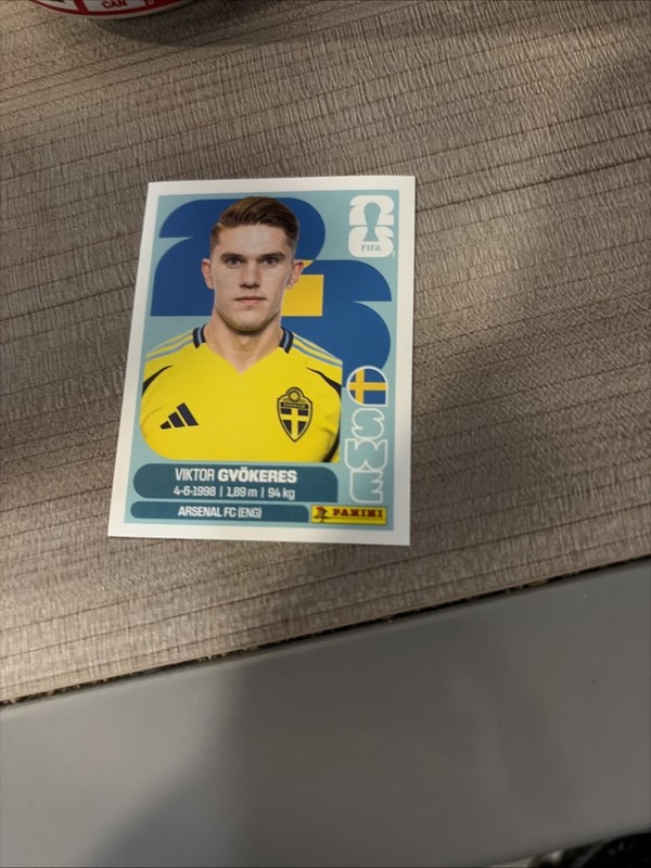 Viktor Gyökeres SWE20 FIFA World Cup 2026 Panini Sticker