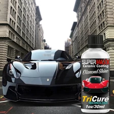 TOP SELLING CERAMIC CAR COATING 5 YEAR HIGH GLOSS SCRATCH RESISTANT -''30ML KIT'