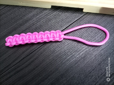 425 Paracord Lanyard Pink - Handmade UK | Messer, Schlüssel, Multitool & Taschenlampe