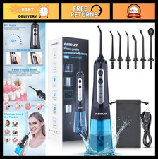 Cordless Water Flosser for Teeth - Rechargeable, IPX7 Waterproof, 4 Modes, Porta