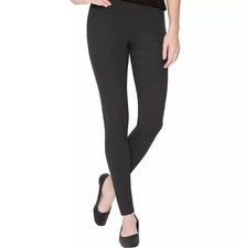 Matty M Women  s Size Large Charcoal Gray High Rise Leggings Stretch Fit NWT