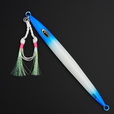 Vertical Glow Knife Jig for Bluefin Tuna Saltwater Jigging Fishing Lure Speed