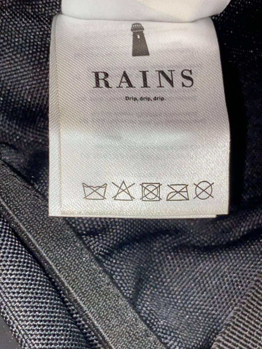 RAINS Backpack Polyester Black Solid from Japan - image 5
