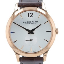 Chopard L.U.C 18k Rose Gold Silver Dial 40mm Automatic Movement Mens 161948 2