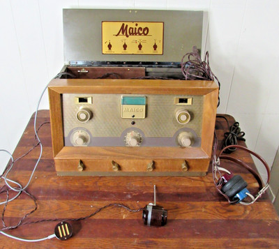 Vtg Medical Instrument Maico H-1 Audiometer Precision Hearing Test 