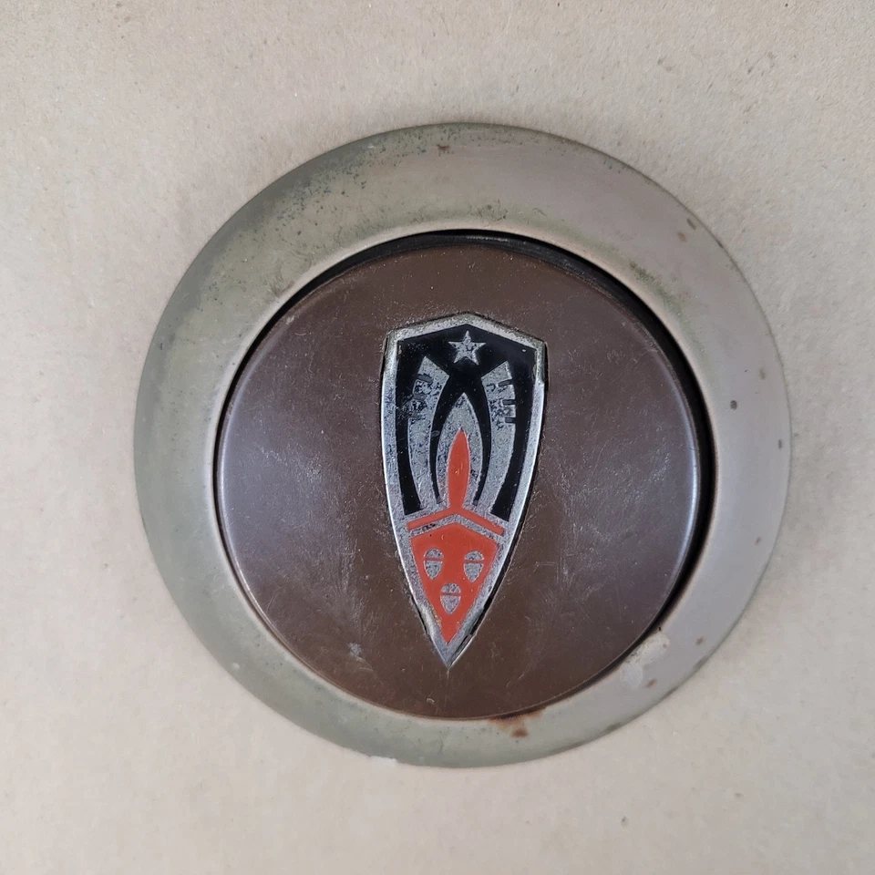 Oldsmobile General Motors GM 1937 volante bocina botón emblema insignia 263893 Foto 4 de 4
