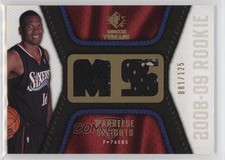 2008-09 SP Rookie Threads Gold 81/125 Marreese Speights #RT-MS 4g8
