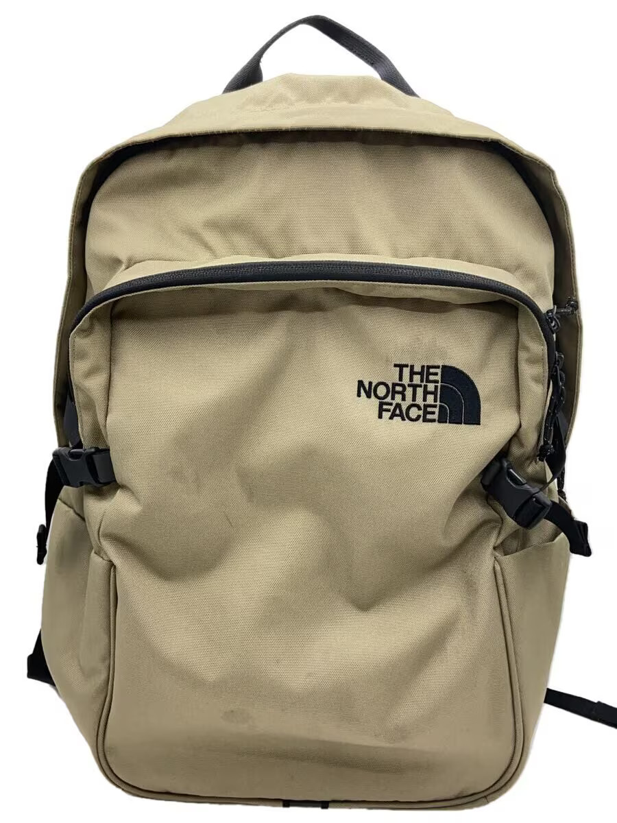THE NORTH FACE Backpack, Polyester, BEG, Solid Co… - image 1