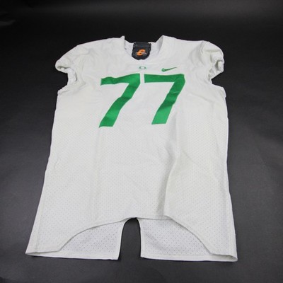  Oregon Ducks Nike Game Jersey - Football Men's White Used 46