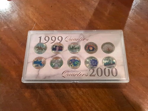 1999 & 2000 Proof Quarter Mint Set - Picture 6 of 7