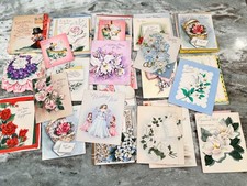 Vtg Greeting Cards Lot of 50 PLUS Vintage Cards Wonderful Variety 4