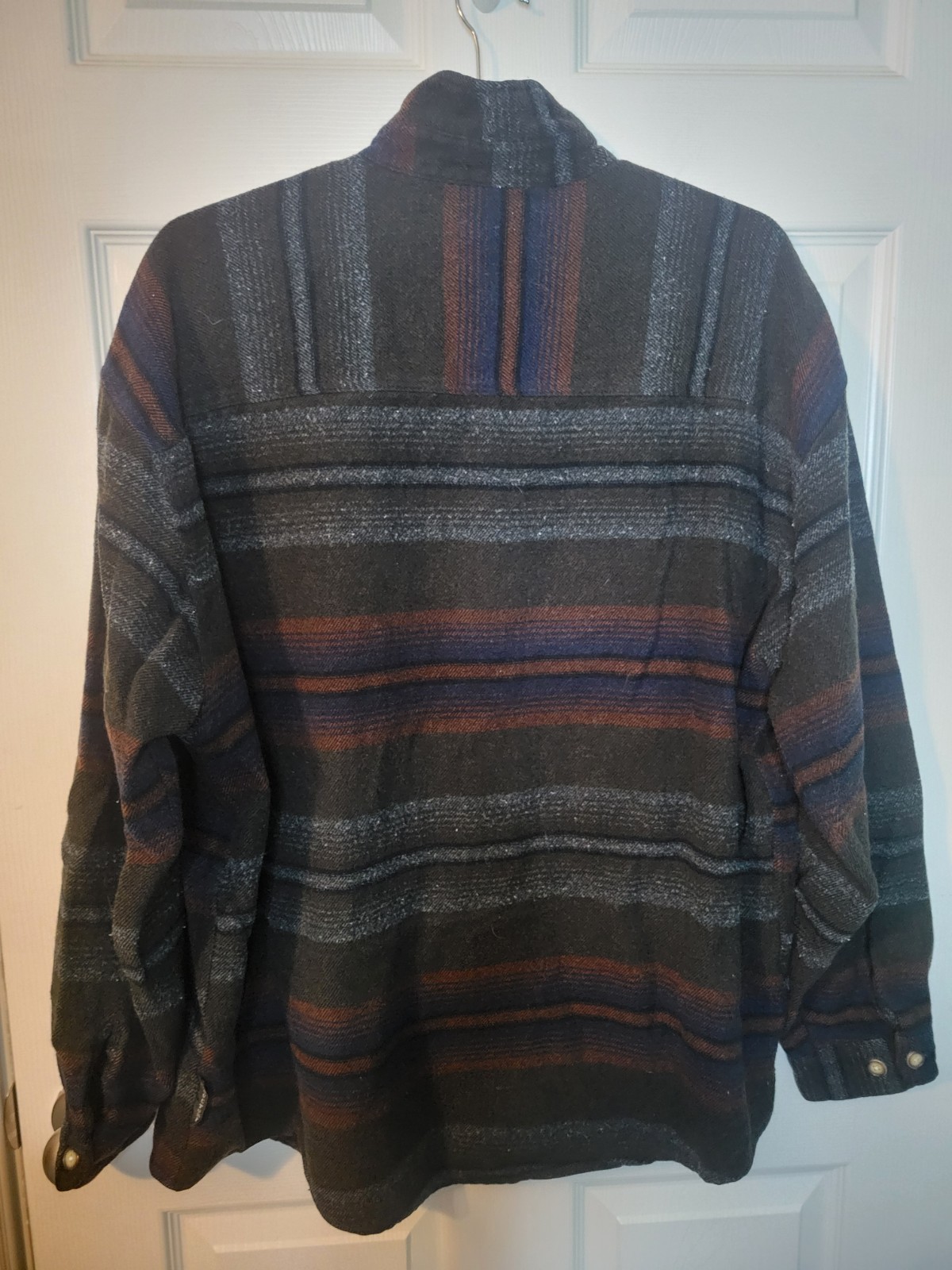 Structure Xl Men's Flannel Shirt Long Sleeve Stri… - image 6