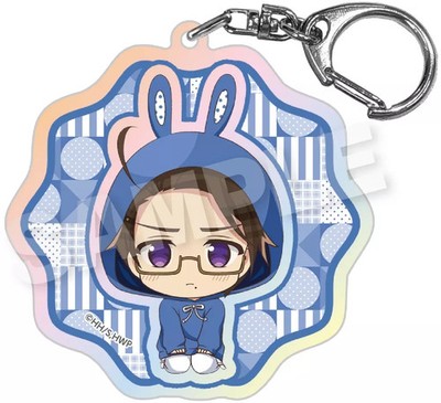 Keychain Austria Animal Parka Ver. Hologram Hetalia World Stars