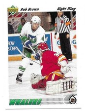 ROB BROWN 1991-92 UPPER DECK CARD NEAR MINT+ CONDITION