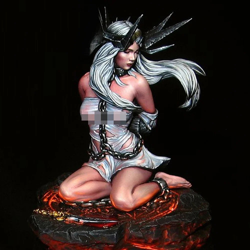 1/24 Amitriel the Fallen Angel, 75mm, Resin Model Figur, GK, Fantasy Thema - Bild 19 von 24