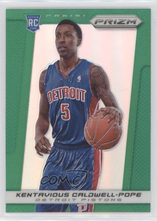 2013-14 Panini Prizm Retail Green Kentavious Caldwell-Pope #284 Rookie RC im0