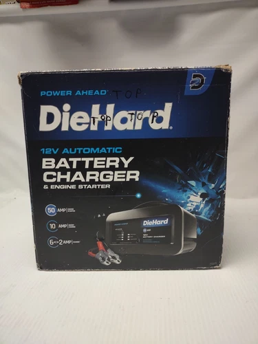 DieHard Automatic Power Ahead Fully Auto 12 V 50 Amp Battery Charger 1 Pk