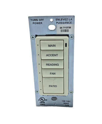 Crestron Prodigy P-CBDEX-A-S Wireless Keypad (Almond)