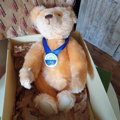 steiff teddy -  Happiness Asian  Teddy Bear - Imperial Yellow - Limited Edition