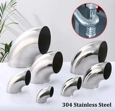 304 Stainless Steel Elbow Turbo Exhaust Manifold Bend 90 Degree Industrial