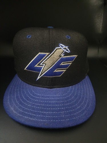 Vintage 90er New Era PRO MODEL Lake Elsinore Storm eng anliegende Mütze 7 3/8 MILB WOLLE