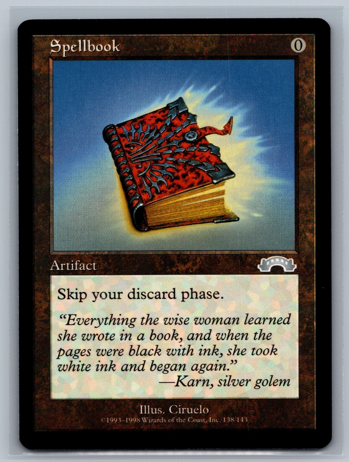Magic The Gathering Exodus Spellbook #138/143 MTG TCG CCG