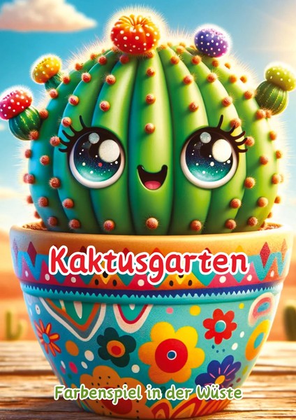 Maxi Pinselzauber | Kaktusgarten | Taschenbuch | Deutsch (2024) | 104 S.-image