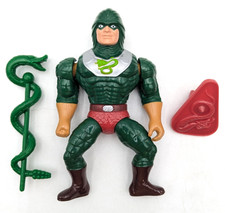 King Hiss 100% Complete He-Man Masters of the Universe MOTU 1985 Mattel Vintage