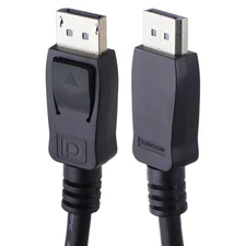 StarTech (10ft/3m) DisplayPort (DP) Cable with Latches - M/M (DISPLPORT10L)