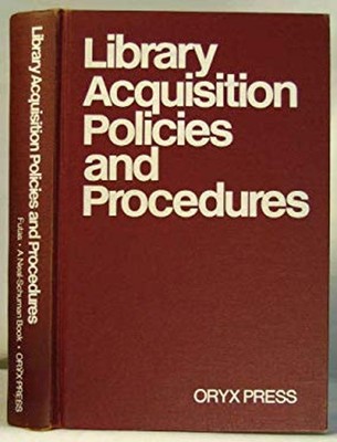 Collection Development Policies and Procedures Hardcover