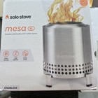 Solo Stove Mesa XL Smokeless Tabletop Fire Pit, Stainless Steel, Dual Fuel — photo 1