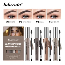 Waterproof Eyebrow Gel Set Sweat-proof Long Lasting High Pigmentation Liquid Eye