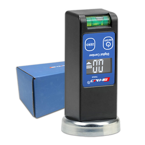 Universal Digital Caster Camber Gauge - Magnetic LCD Camber Wheel Alignment T...