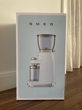 Image of Smeg 50’s Retro Coffee Grinder - Light Blue, Brand New Sealed Box