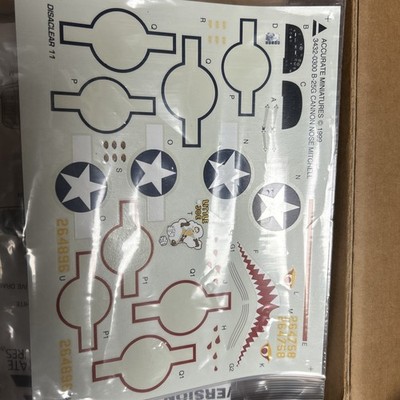 Accurate Miniatures - 2000 - B-25G Mitchell Conversion Kit #3432 Limited Edition